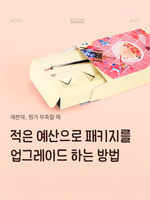 적은 예산으로 패키지를 업그레이드 하는 방법