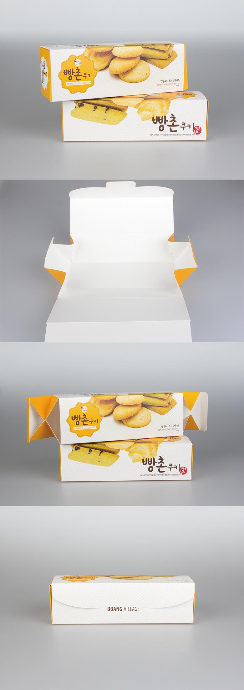 빵촌쿠키 패키지 제작 제작 사례