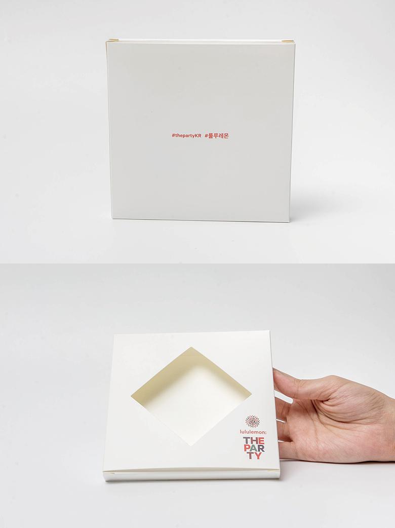 룰루레몬 손수건 패키지 제작 상세 이미지 1